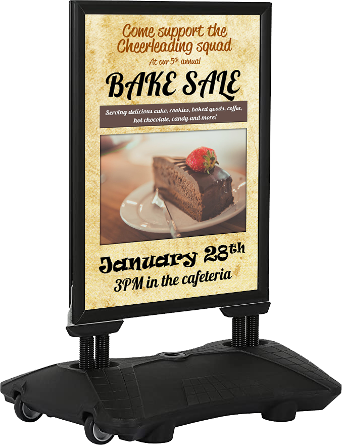 Weatherproof Sidewalk Sign Poster Studio Express