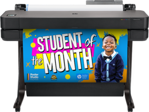 School Poster Maker With Student Of The Month Poster.