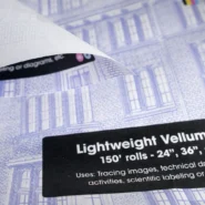 Lighweight Vellum Paper for poster makers for schools