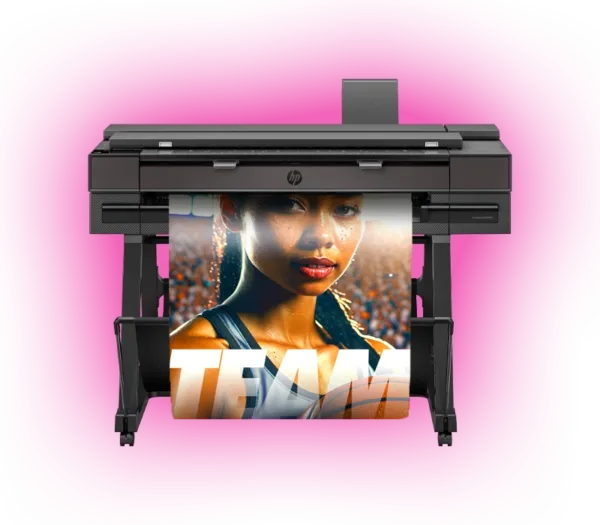 Dynamic school poster printer for creative projects