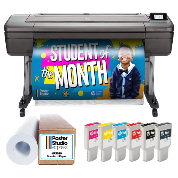 dual roll poster maker printer for schools