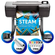 school poster maker machine 24 pro package A+