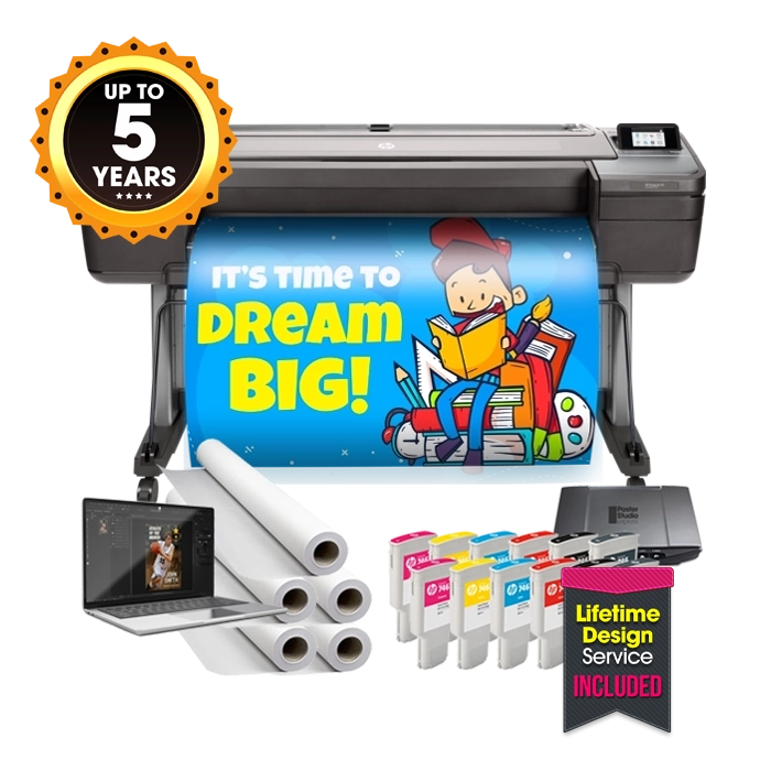 School poster printer 44" education studio poster maker package