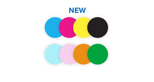 CMYKLcLmOrGr True Color Ink Configuration