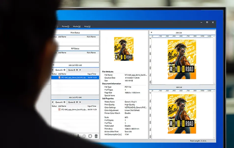 Flex 20 Pro design software from Poster Studio Express