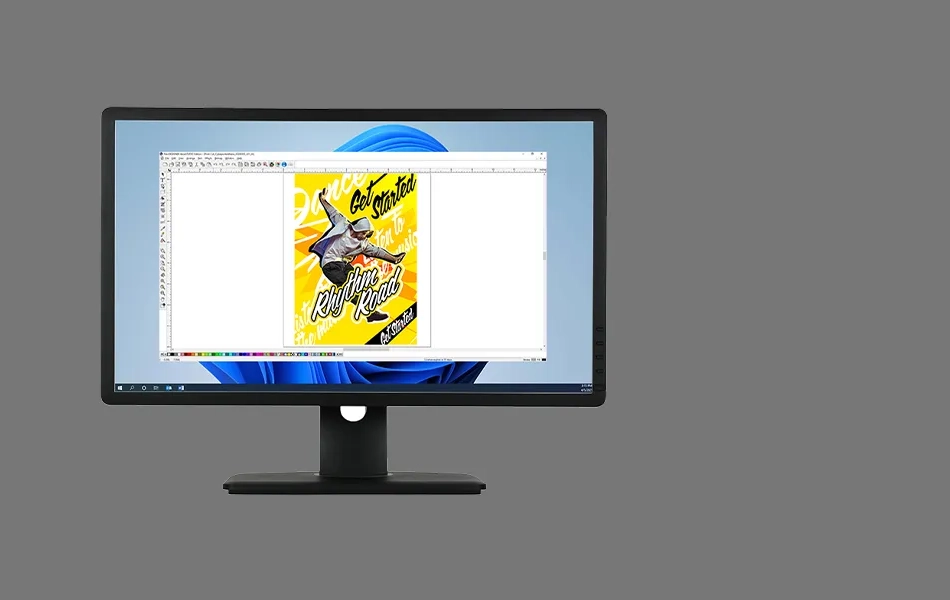 Design software interface for the Flex 20 Pro