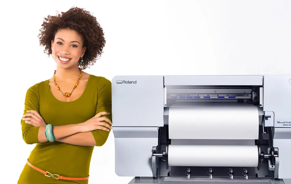 Flex Series Poster Printer Cutter in a school setting