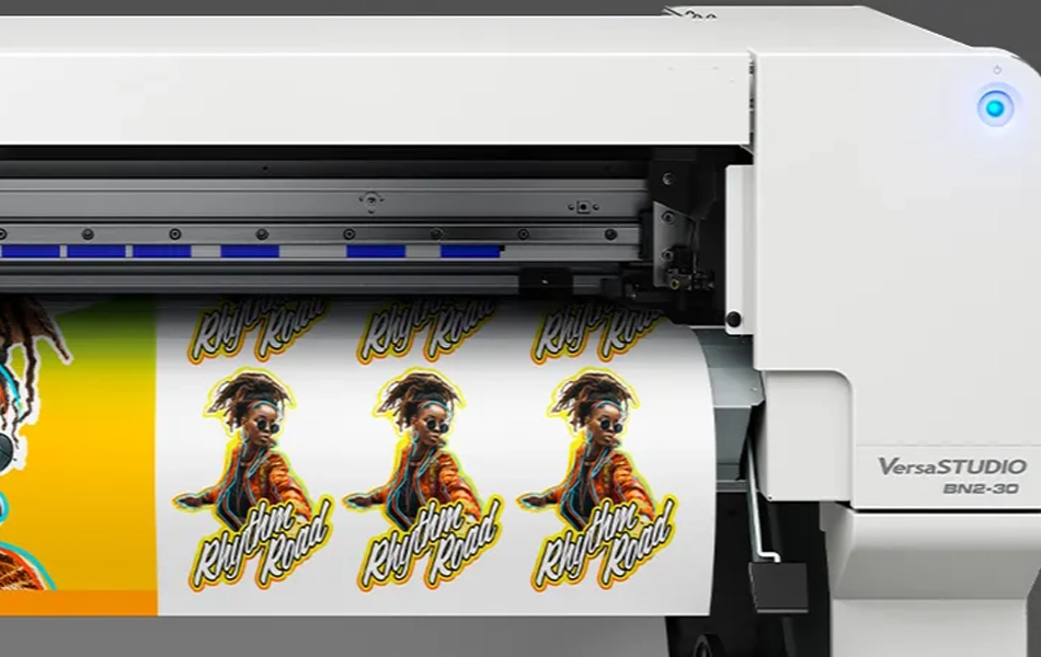 Flex Series Poster Printer Cutter printing decals