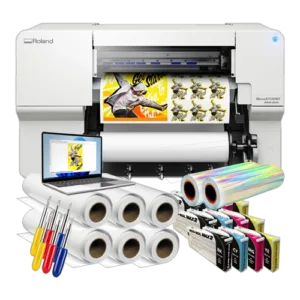 Flex Series Poster Printer Cutter Package for versatile printing and cutting of stickers and decals