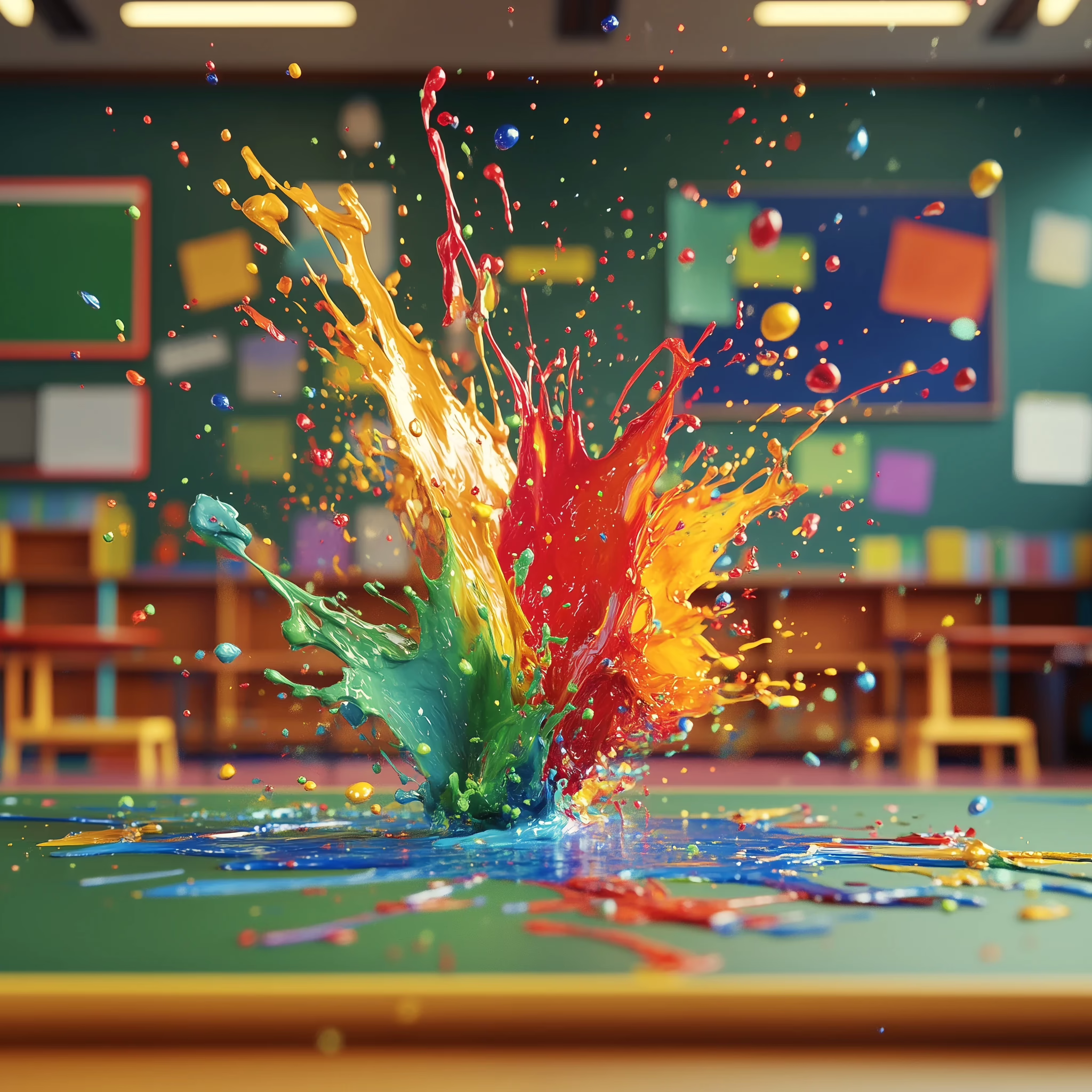 schoolPosterPrintersBackground School Poster Printers Background