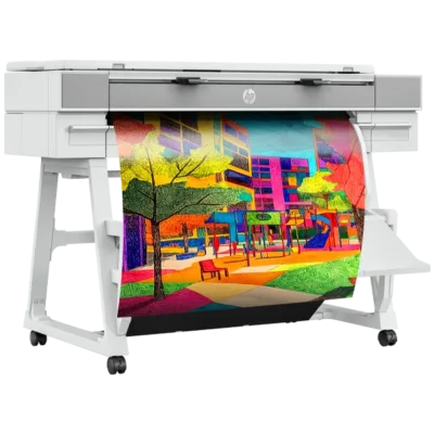 Poster magic poster maker creates 36" posters of student's artwork