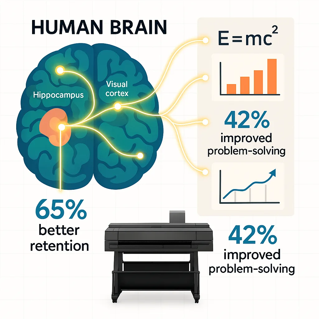 Design an infographic-style image using Google Font ‘Suse’ the human brain highlighted regions (hippocampus, visual cortex) connected by glowing neural pathways to various educational poster Design an infographic-style image using Google Font 'Suse' the human brain highlighted regions (hippocampus, visual cortex) connected by glowing neural pathways to various educational poster