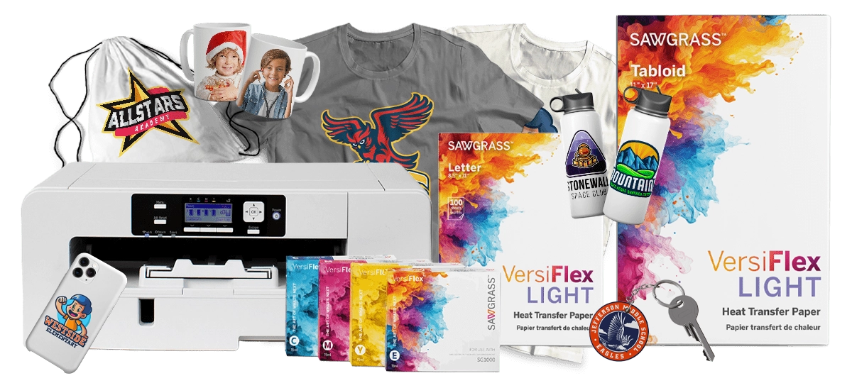 promo studio express sublimation printer package for schools