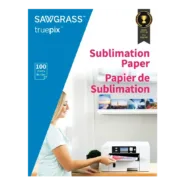 TruePix sublimation paper for high-quality color transfers using sublimation printers – 100 sheets