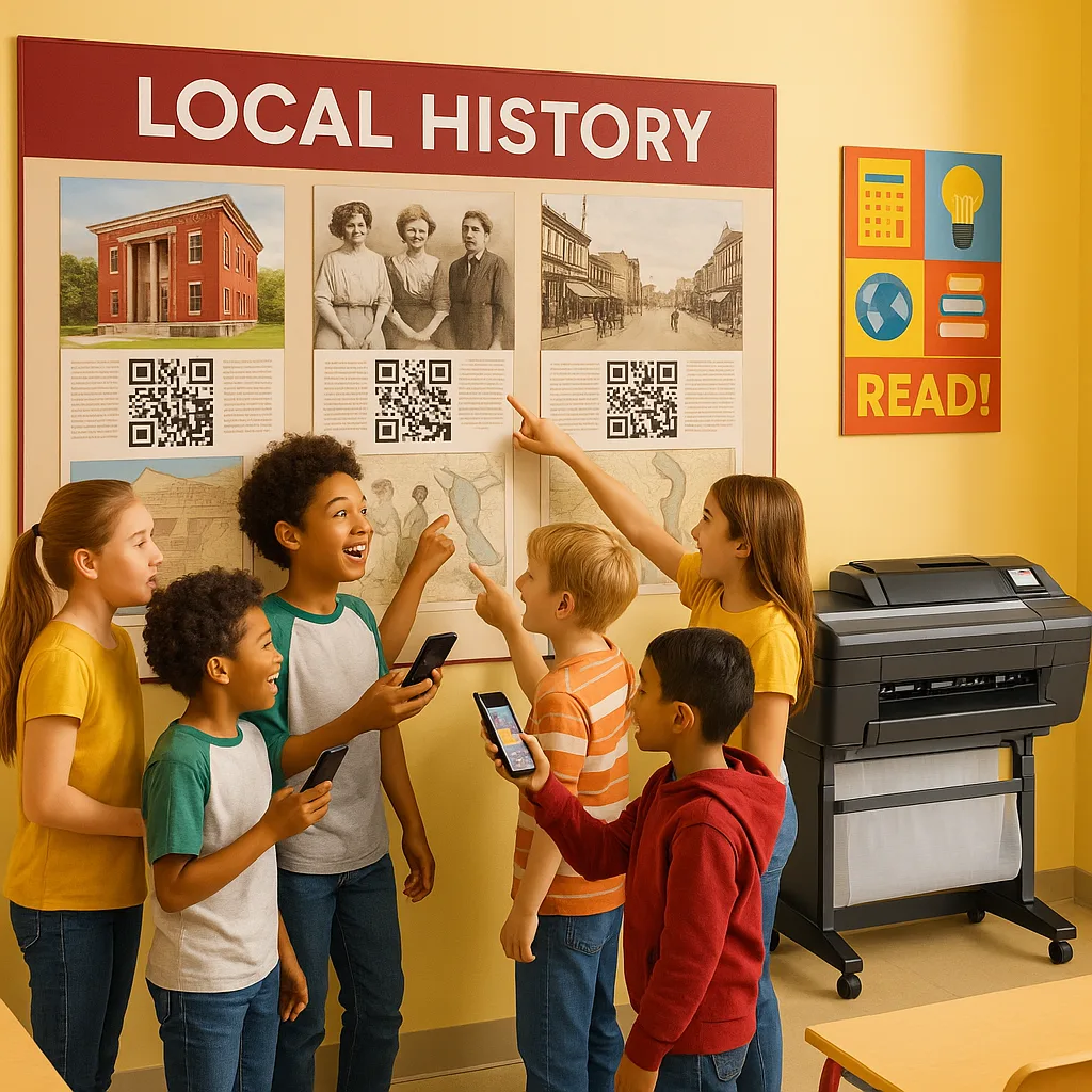 AI vs Human Creativity in Education: School Posters - Poster Studio Express