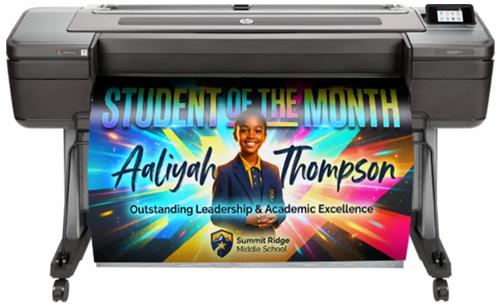 School Poster Printer Machine Packages from Poster Studio Express