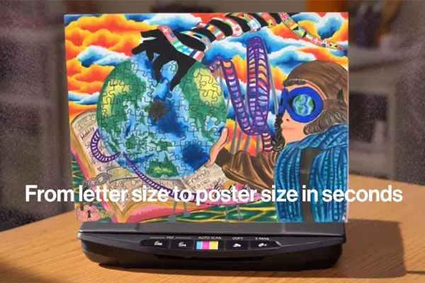 Scan-to-Print with AI