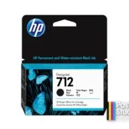 HP 712 38-ml Black DesignJet Ink Cartridge