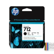HP 712 80-ml Black DesignJet Ink Cartridge