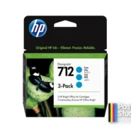 HP 712 3-pack 29-ml Cyan DesignJet Ink Cartridge