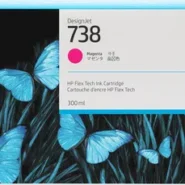 HP 738 300-ml Magenta DesignJet Ink Cartridge