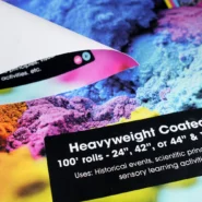 Heavyweight Coated Paper for poster printers