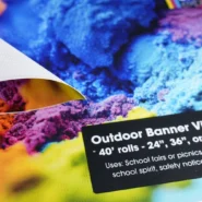 Outdoor Banner Vinyl for poster printing machines